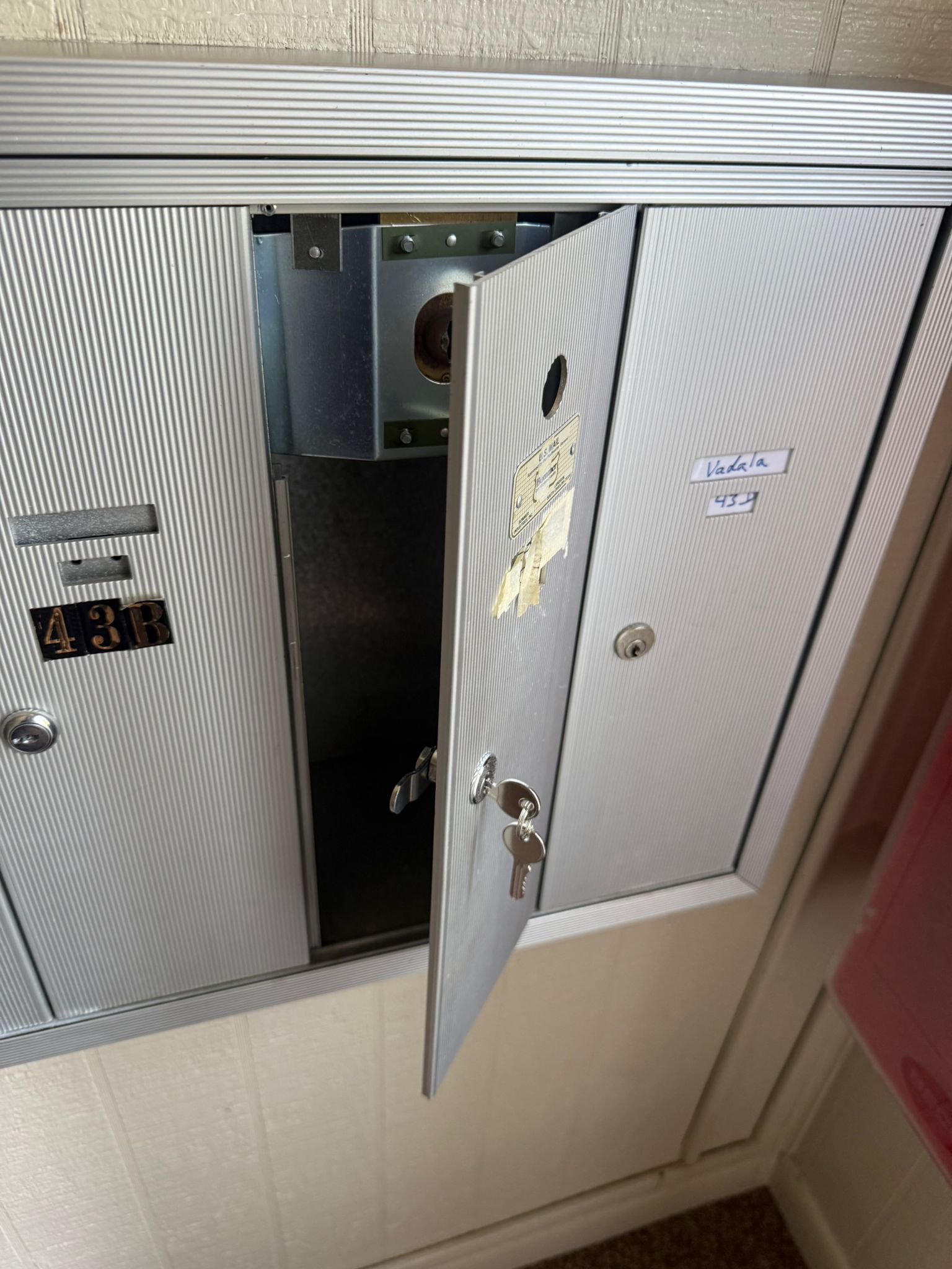 technician working on safe